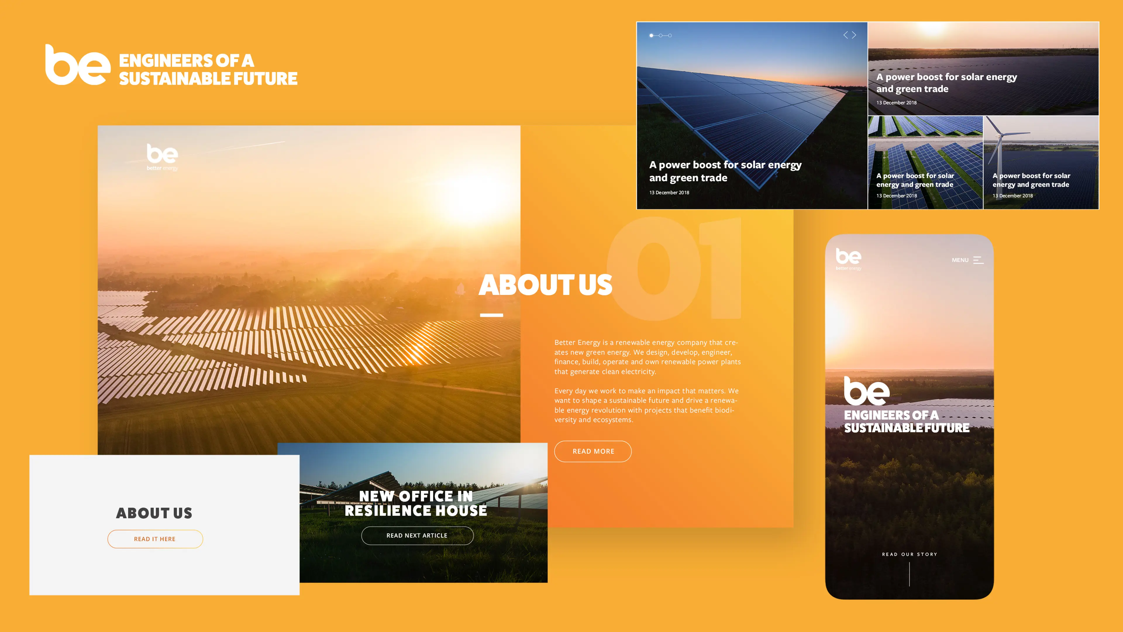 Better Energy — Making an energy company feel alive — preview