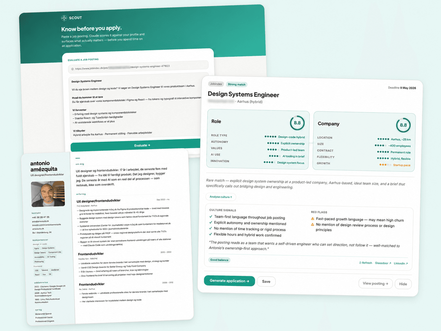 Scout — A job-posting evaluator built for precision — preview